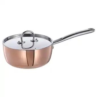 Ikea Finmat saucepan with lid, copper/stainless steel, 1.5 l offer