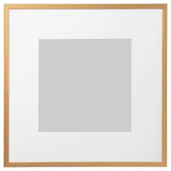 Ikea Lomviken frame, gold-colour, 32x32 cm offer