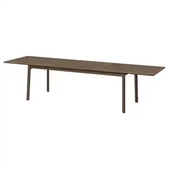 Ikea Mellansel extendable table, brown, 220/320x95 cm offer