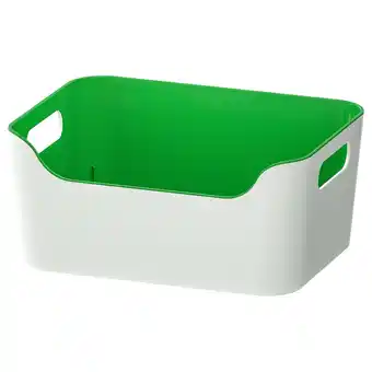 Ikea Variera box, green, 24x17 cm offer