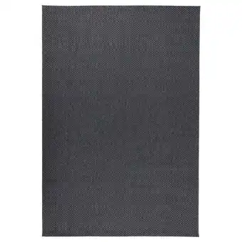 Ikea Morum rug flatwoven, in/outdoor, dark grey, 160x230 cm offer