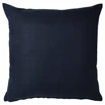 Ikea Majbräken cushion cover, black-blue, 50x50 cm offer