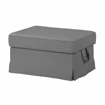 Ikea Ektorp cover for footstool, remmarn light grey offer