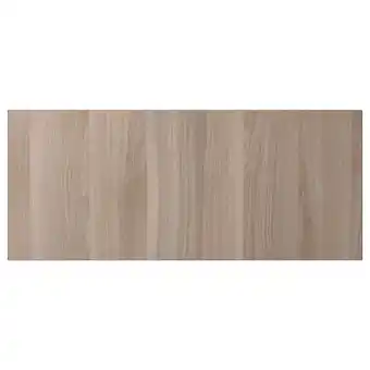 Ikea Lappviken drawer front, grey stained walnut effect, 60x26 cm offer