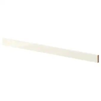 Ikea Voxtorp rounded deco strip/moulding, high-gloss light beige, 221 cm offer