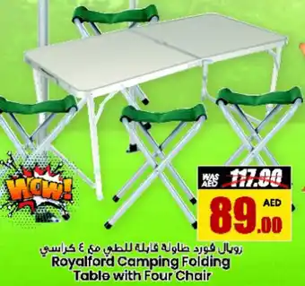 Armed forces cooperative society Royalford Camping Folding Table with Four Chair offer