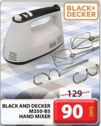 Grand Hyper Market BLACK AND DECKER M350-B5 HAND MIXER offer