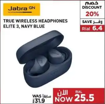 Emax TRUE WIRELESS HEADPHONES ELITE 3, NAVY BLUE offer