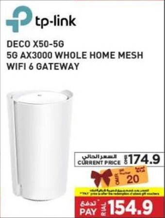 Emax DECO X50-5G 5G AX3000 WHOLE HOME MESH WIFI 6 GATEWAY offer