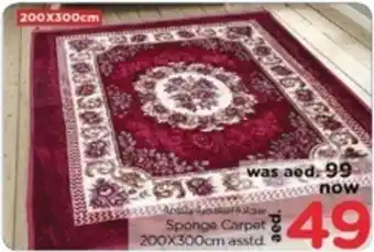 Nesto Sponge Carpet 200 x 300cm asstd offer