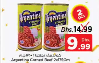 Nesto Argentina Corned Beef 2 x 175Gm offer