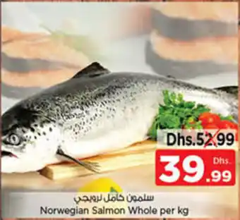 Nesto Norwegian Salmon Whole per kg offer
