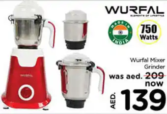 Nesto Wurfal Mixer Grinder 750 Watts offer