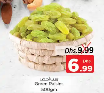 Nesto Green Raisins 500gm offer