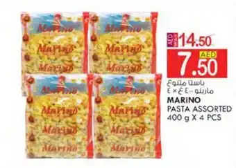 KM Trading MARINO PASTA ASSORTED 400 g X 4 PCS offer
