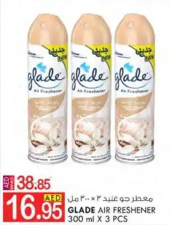 KM Trading GLADE AIR FRESHENER 300 ml X 3 PCS offer