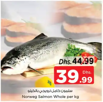 Nesto Norweg Salmon Whole per kg offer