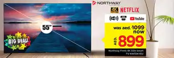 Nesto Northway Frmls 4K 55In Smart TV NW55KYEU offer