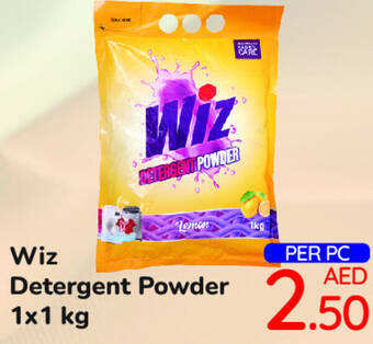 Day To Day Wiz Detergent Powder 1x1 kg offer