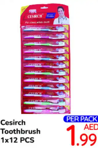 Day To Day Cesirch Toothbrush 1x12 PCS offer