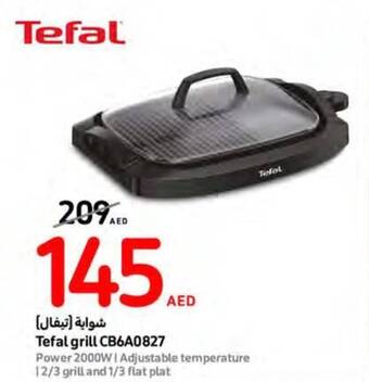 Carrefour Tefal grill CB6A0827 offer