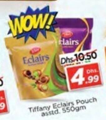 Nesto Tiffany Eclairs Pouch asstd. 550gm offer