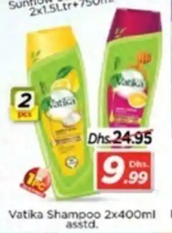 Nesto Vatika Shampoo 2 x 400mL offer