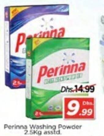 Nesto Perinna Washing Powder 2.5kg asstd offer