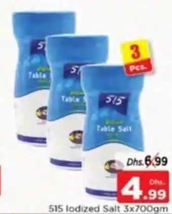 Nesto 515 lodized Salt 3 x 700gm offer