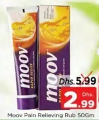 Nesto Moov Pain Relieving Rub 50Gm offer