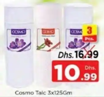 Nesto Cosmo Talc 3 x 125Gm offer
