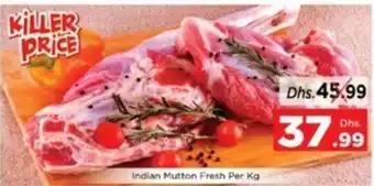 Nesto Indian Mutton Fresh Per Kg offer