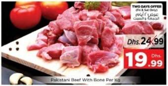 Nesto Pakistani Beef With Bone Per Kg offer