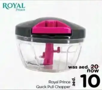 Nesto Royal Prince Quick Pull Chopper offer