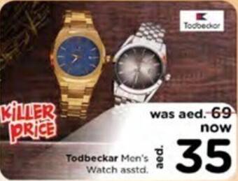 Nesto Todbeckar Men's Watch asstd. offer