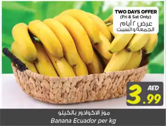 Nesto Banana Ecuador per kg offer