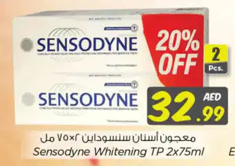 Nesto Sensodyne Whitening TP 2x75ml offer