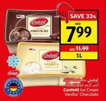 Viva Confetti Ice Cream Vanilla/ Chocolate offer