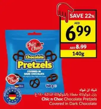 Viva Chic n Choc Chocolate Pretzels Covered in Dark Chocolate offer
