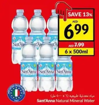 Viva Sant'Anna Natural Mineral Water offer