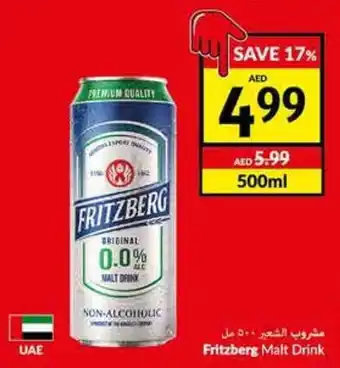 Viva Fritzberg Malt Drink offer