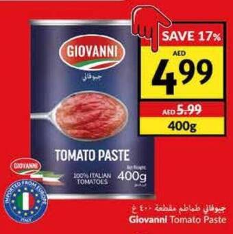 Viva Giovanni Tomato Paste offer
