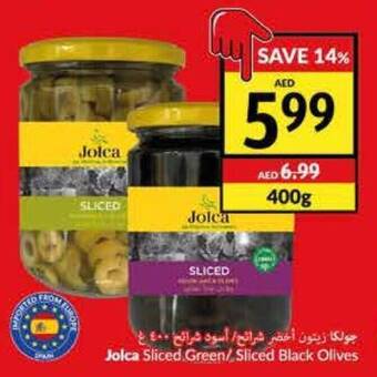 Viva Jolca Sliced Green/ Sliced Black Olives offer