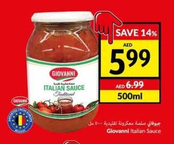 Viva Giovanni Italian Sauce offer