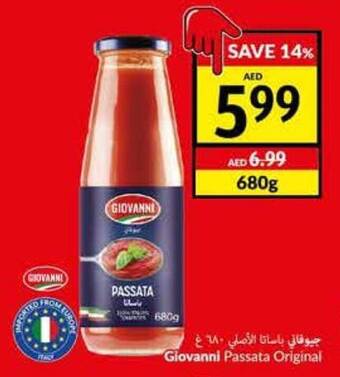 Viva Giovanni Passata Original offer