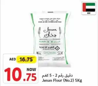 Union Coop Jenan Flour (No.2) 5Kg offer