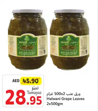 Union Coop Halwani Grape Leaves 2x500gm offer