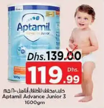 Nesto Aptamil Advance Junior 3 1600gm offer