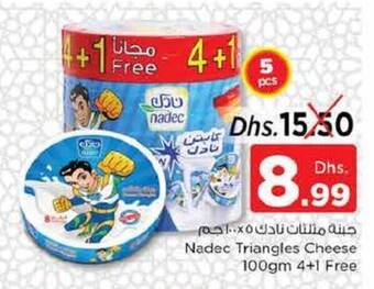 Nesto Nadec Triangles Cheese 100gm offer