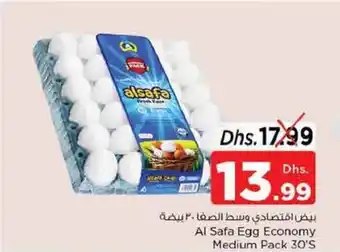 Nesto Al Safa Egg Economy Medium Pack 30's offer